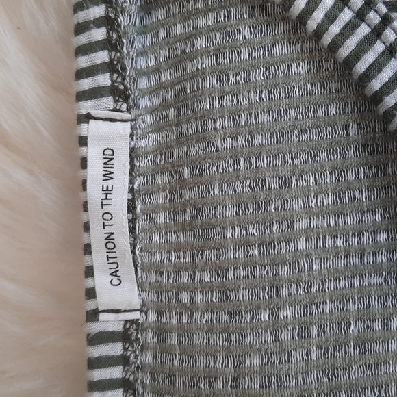 Caution to The Wind Striped Dolman Longsleeve - Picture 2 of 4